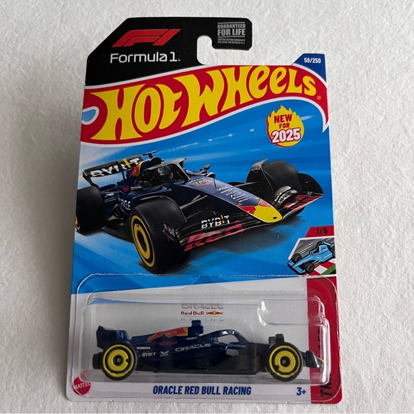 Hot Wheels Formula 1 Bundle 9 Cars Collectible Mercedes Oracle Williams McLaren - Picture 3 of 6